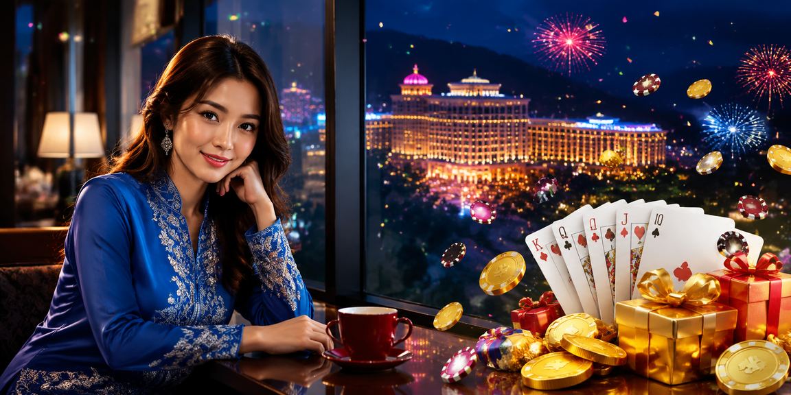 Permainan rummy di Genting Highlands dengan suasana tempatan